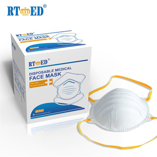 Einmalige medizinische Maske 4-polige Kopfschleife